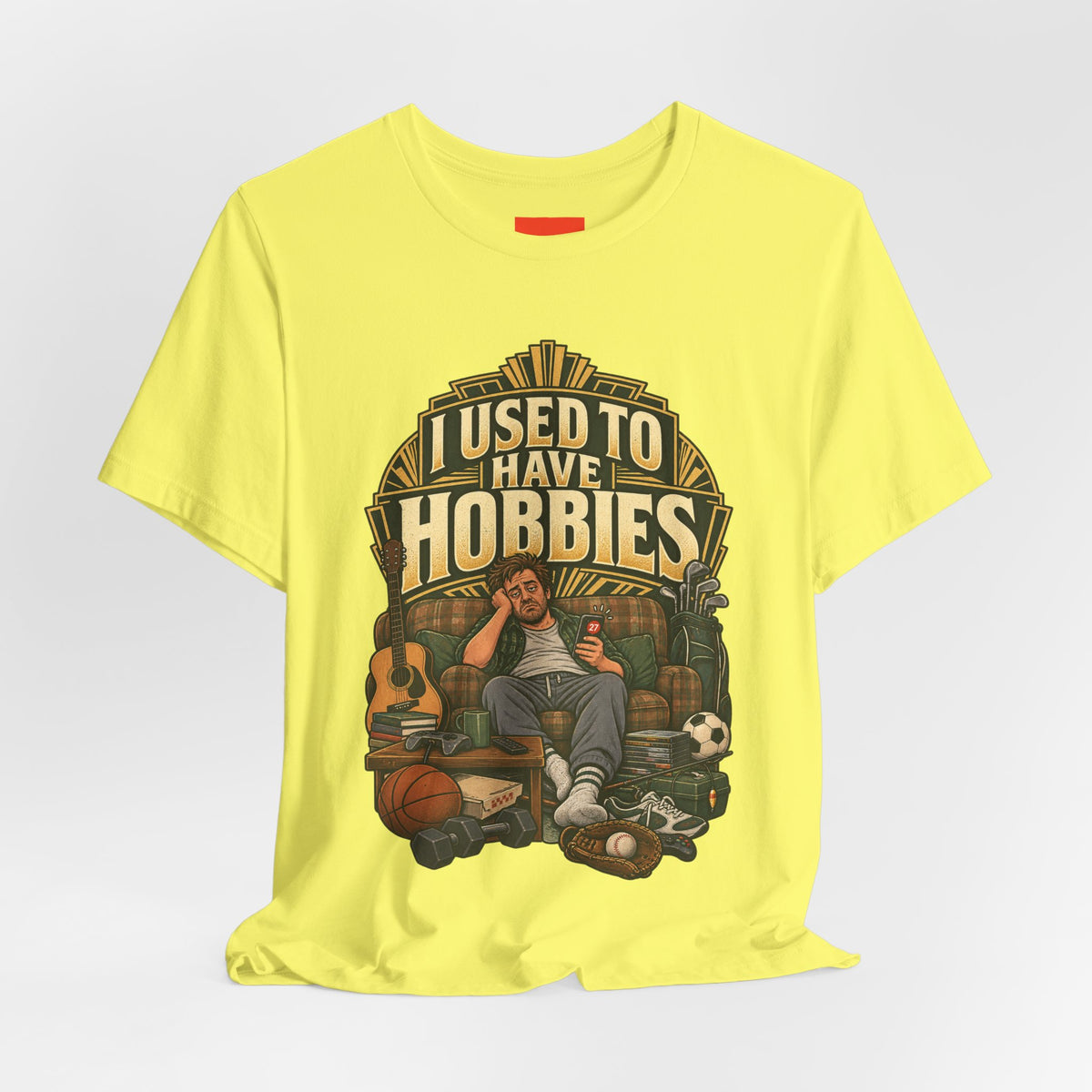 I USED TO HAVE HOBBIES Funny Retro Vintage T-Shirt