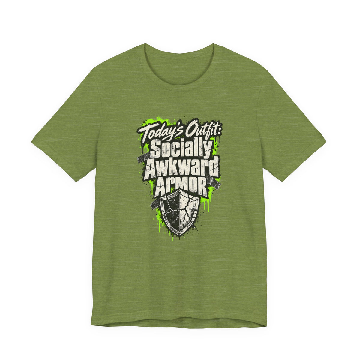 Today’s Outfit: Socially Awkward Armor Funny Introvert T-Shirt