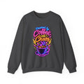 Powered by Coffee and Chaos Funny Nurse Sweatshirt