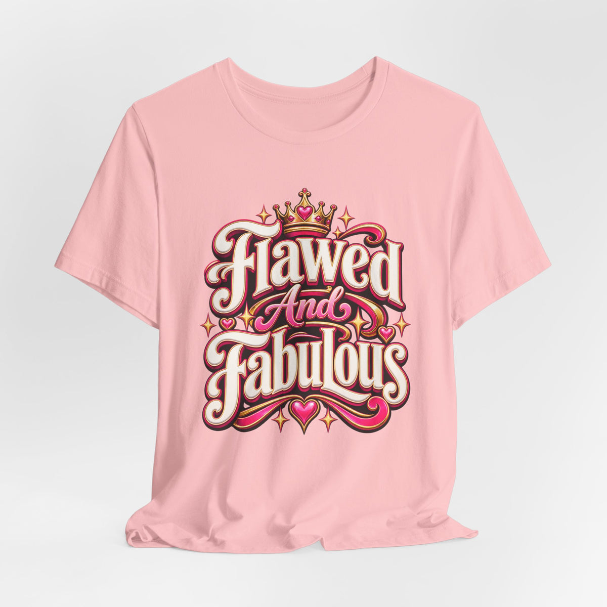 Flawed And Fabulous Funny Sarcastic Humor T-Shirt