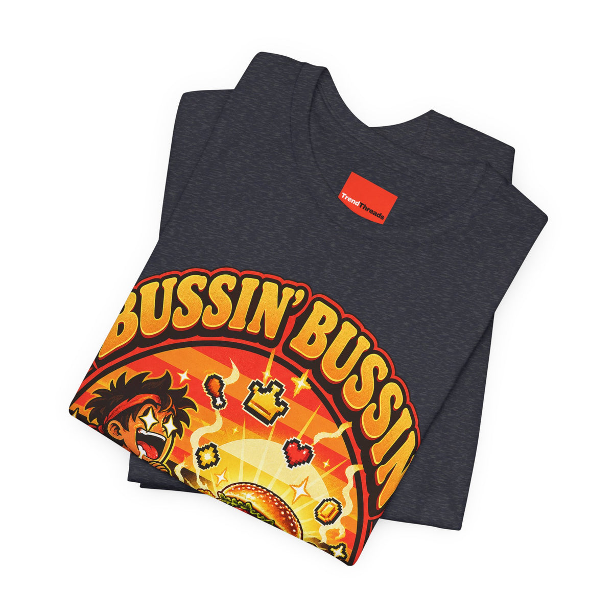 Bussin’ Bussin’ Funny Retro Vintage T-Shirt