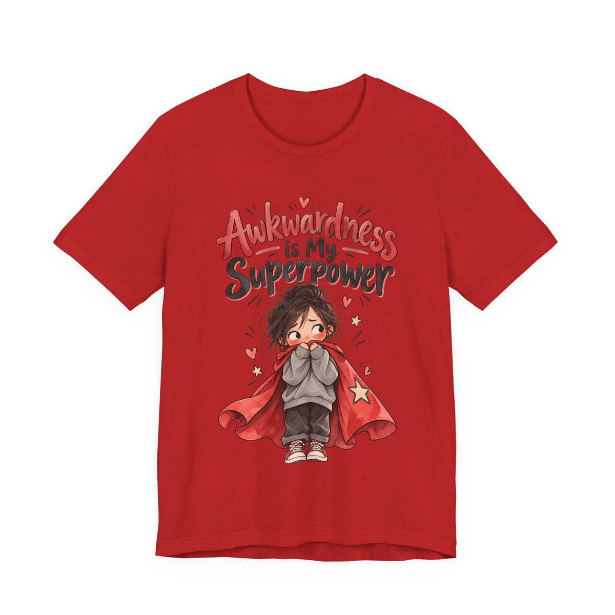 Awkwardness is My Superpower Funny Introvert T-Shirt