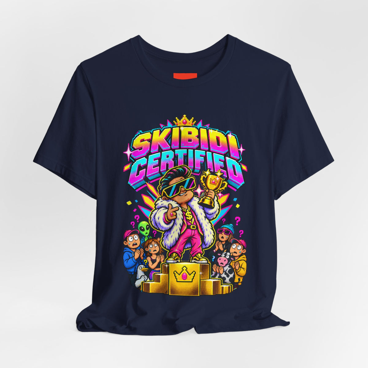 SKIBIDI CERTIFIED Funny Y2K T-Shirt