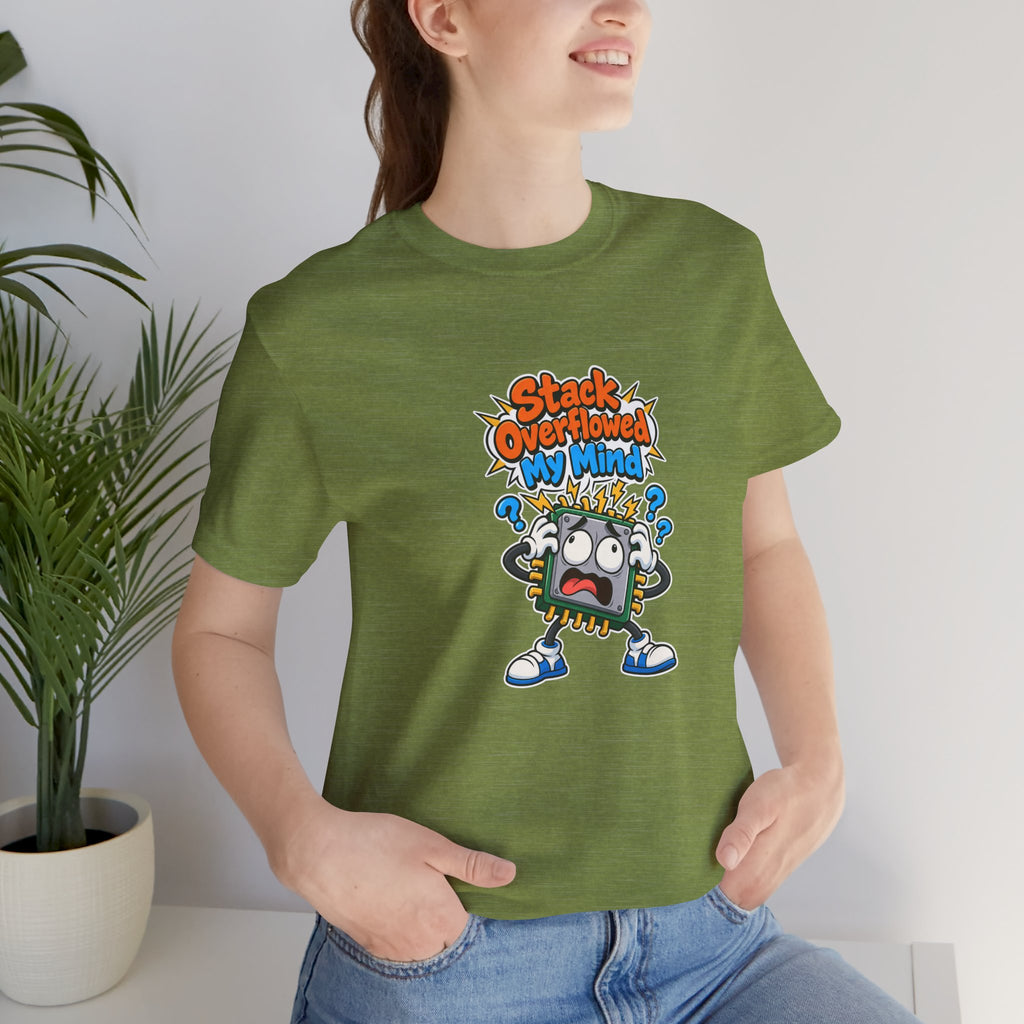 Stack Overflowed My Mind Funny Programmer T-Shirt