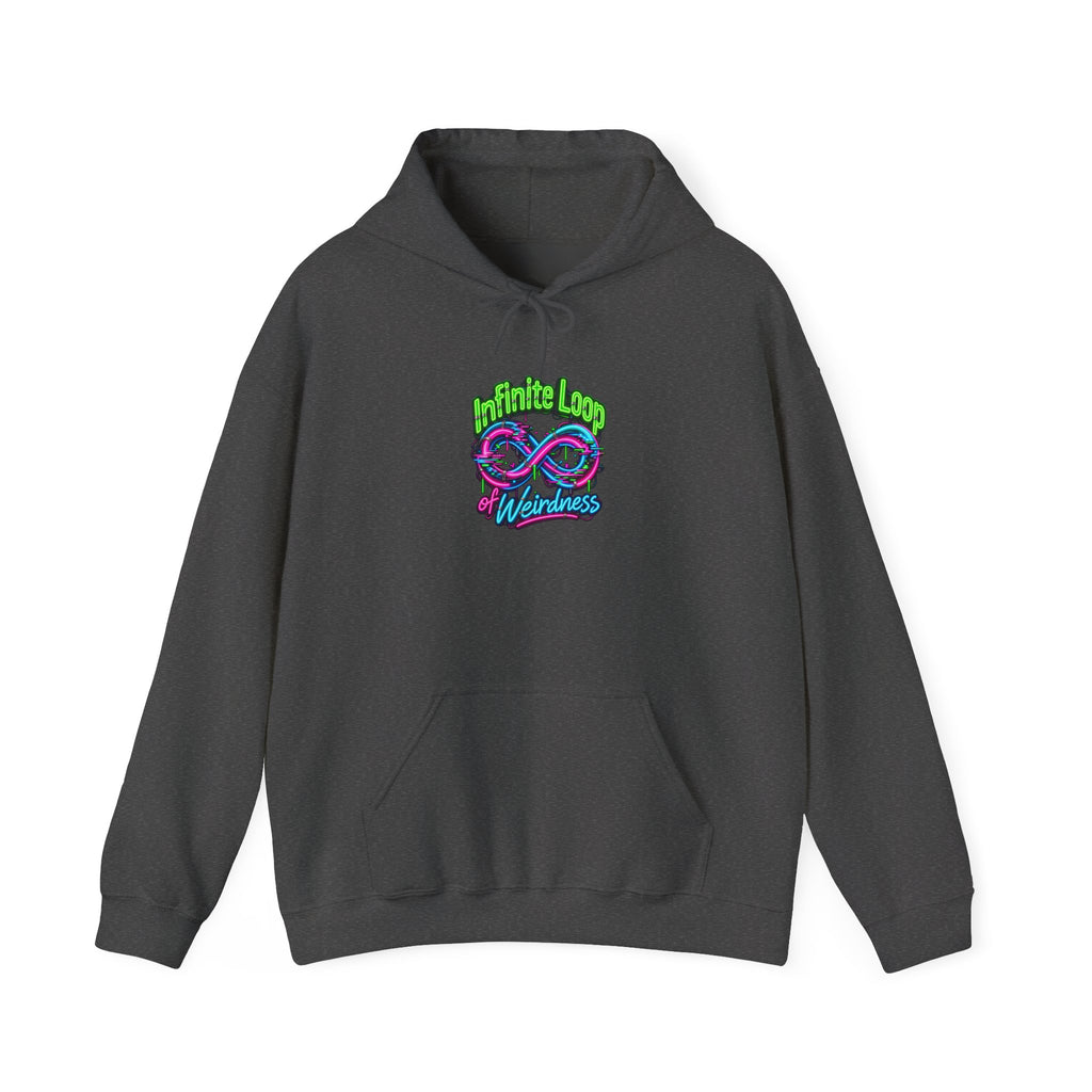 Infinite Loop of Weirdness Funny Programmer Hoodie
