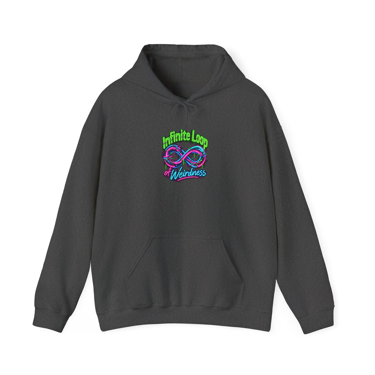 Infinite Loop of Weirdness Funny Programmer Hoodie