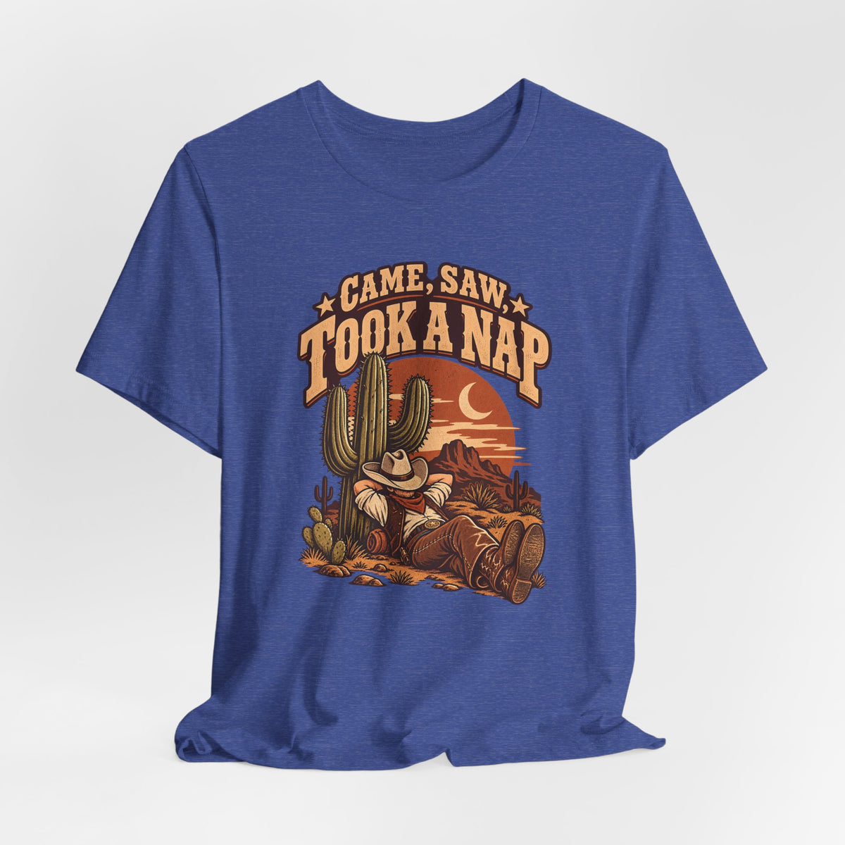 Came, Saw, Took A Nap Funny Self-Deprecating T-Shirt