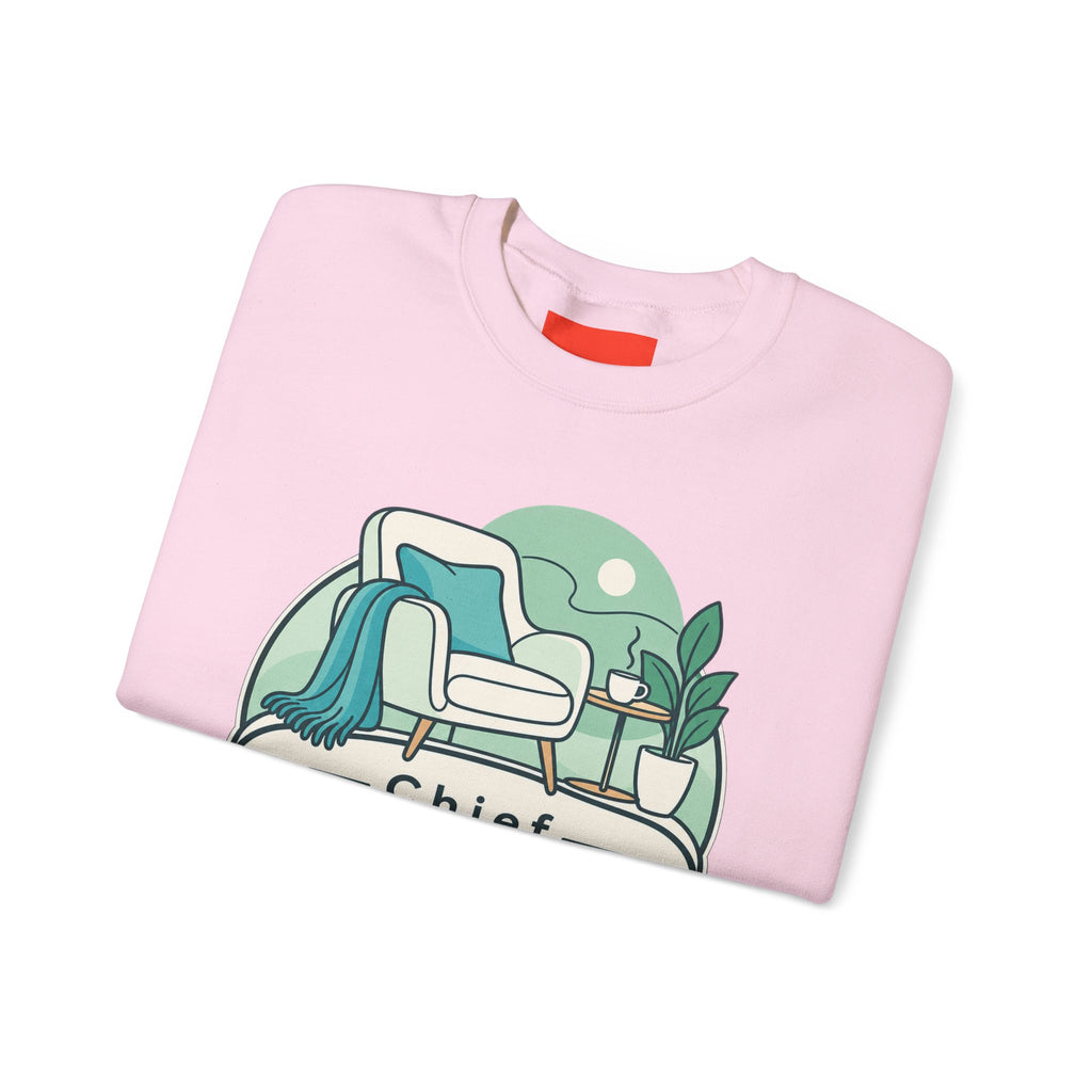 Chief Relaxation Officer Funny Office Sweatshirt
