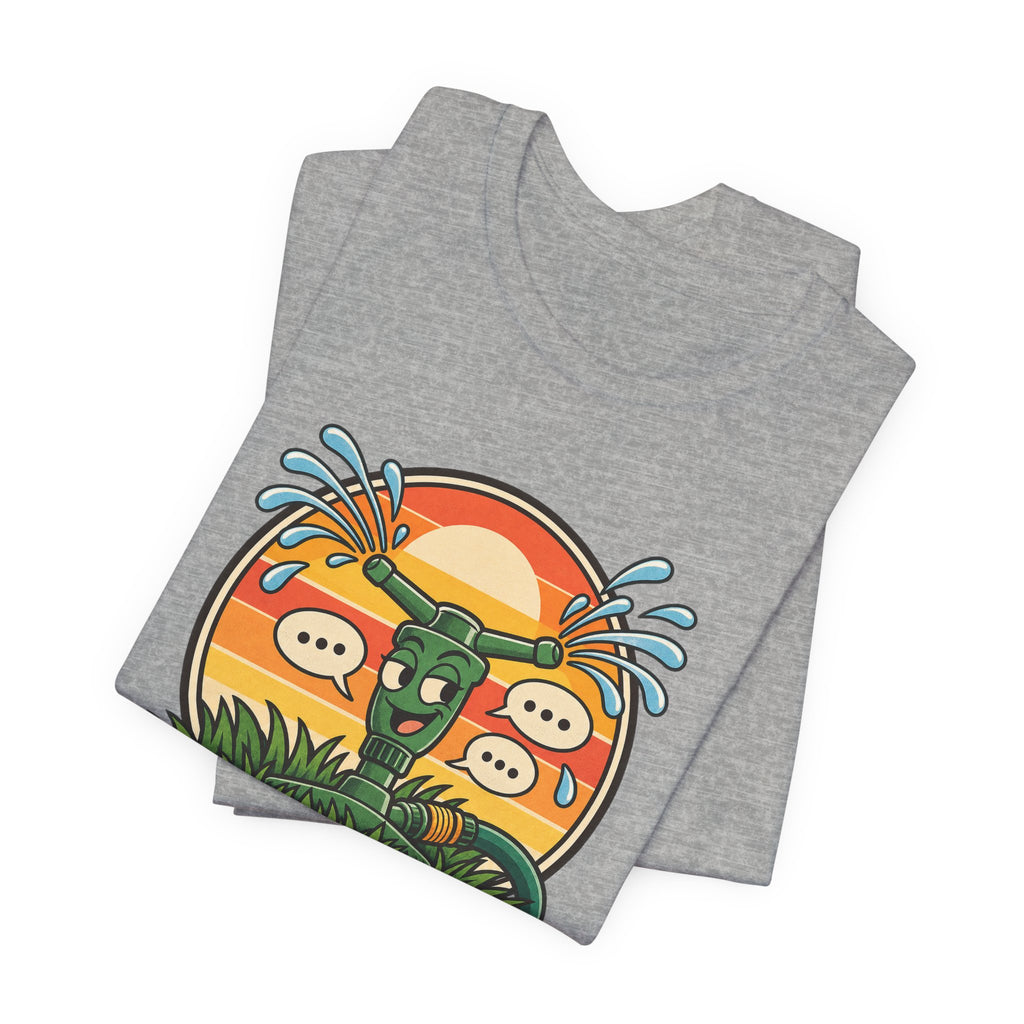 Fluent In Lawn Gossip Funny Gardening T-Shirt