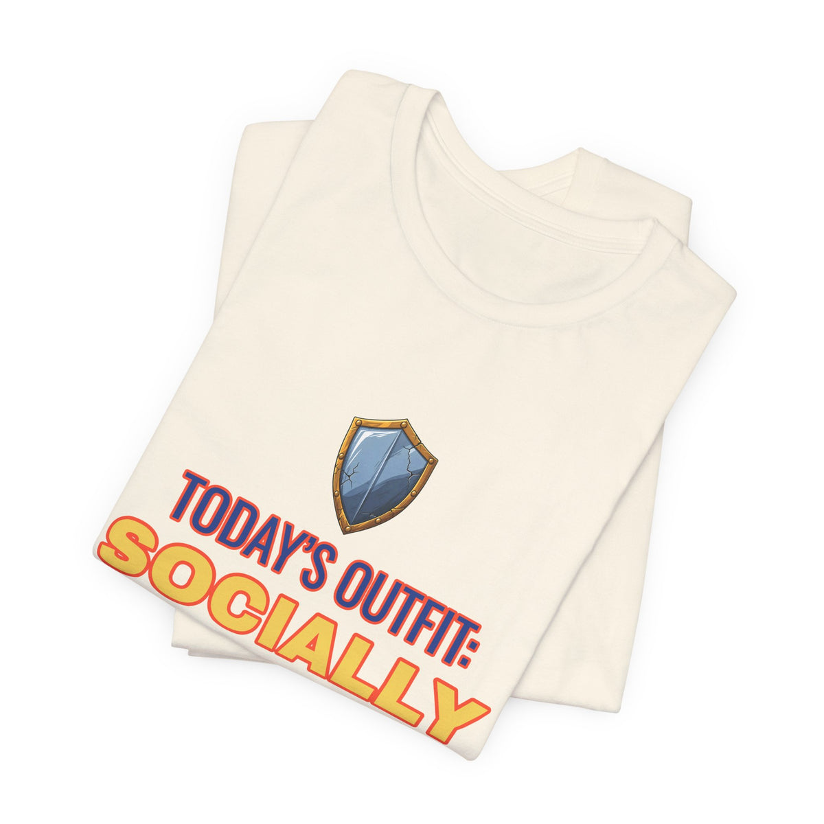 Today’s Outfit: Socially Awkward Armor Funny Introvert T-Shirt
