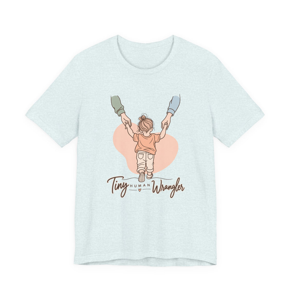 Tiny Human Wrangler Funny Parent T-Shirt