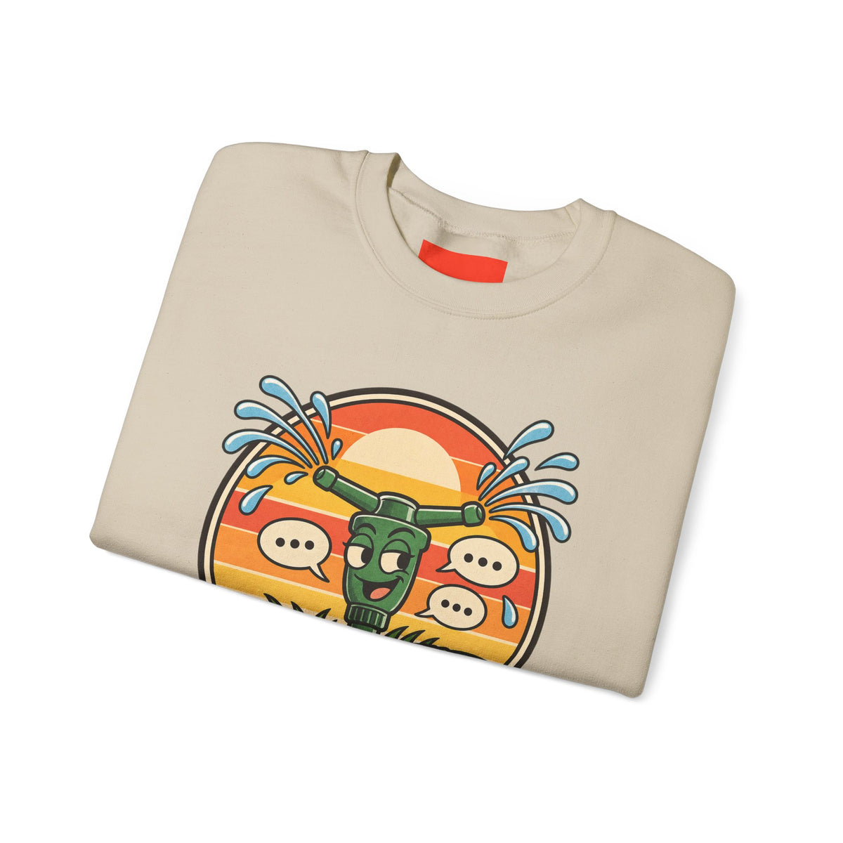 Fluent In Lawn Gossip Funny Gardening Sweatshirt