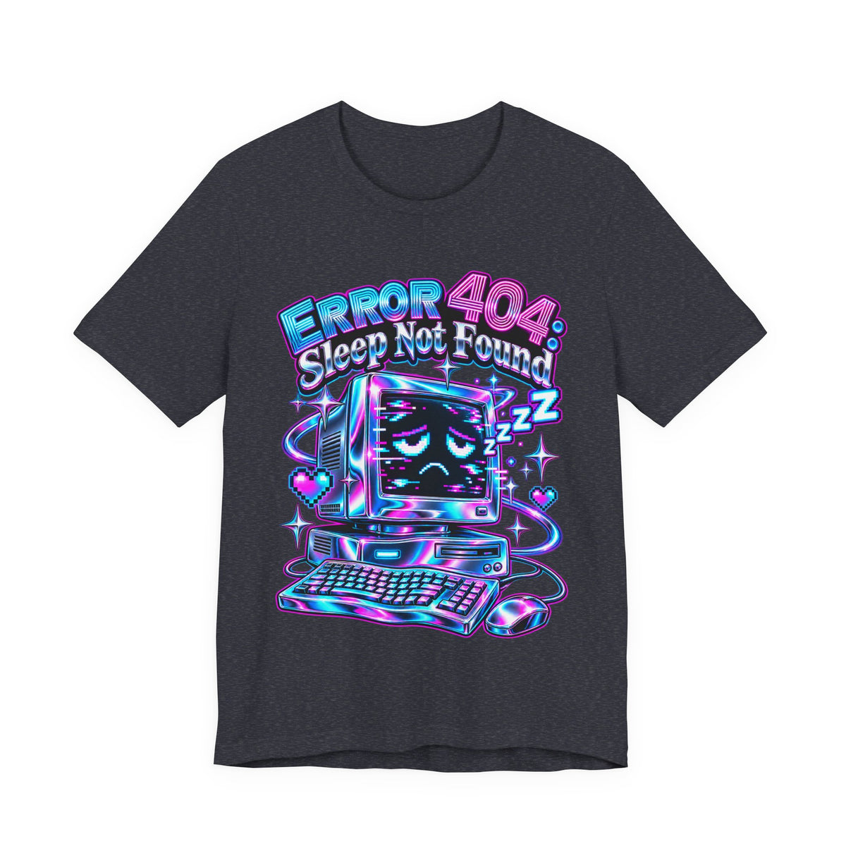Error 404: Sleep Not Found Funny Programmer T-Shirt