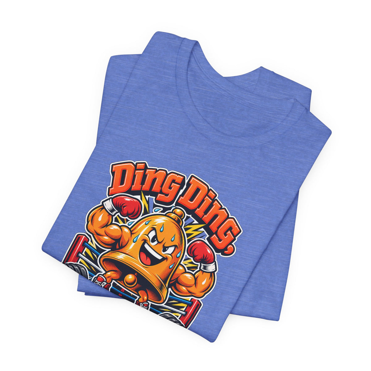 Ding Ding, Gains Incoming Funny Fitness T-Shirt