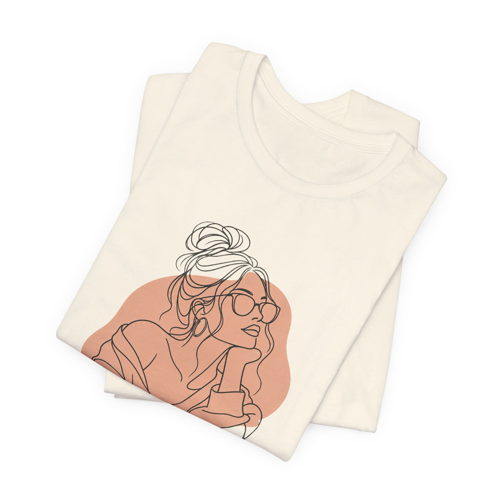 Low Effort, High Style Funny Minimalist T-Shirt