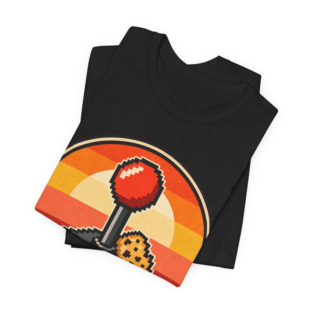 Powered by Snacks and Glitches Funny Gamer T-Shirt
