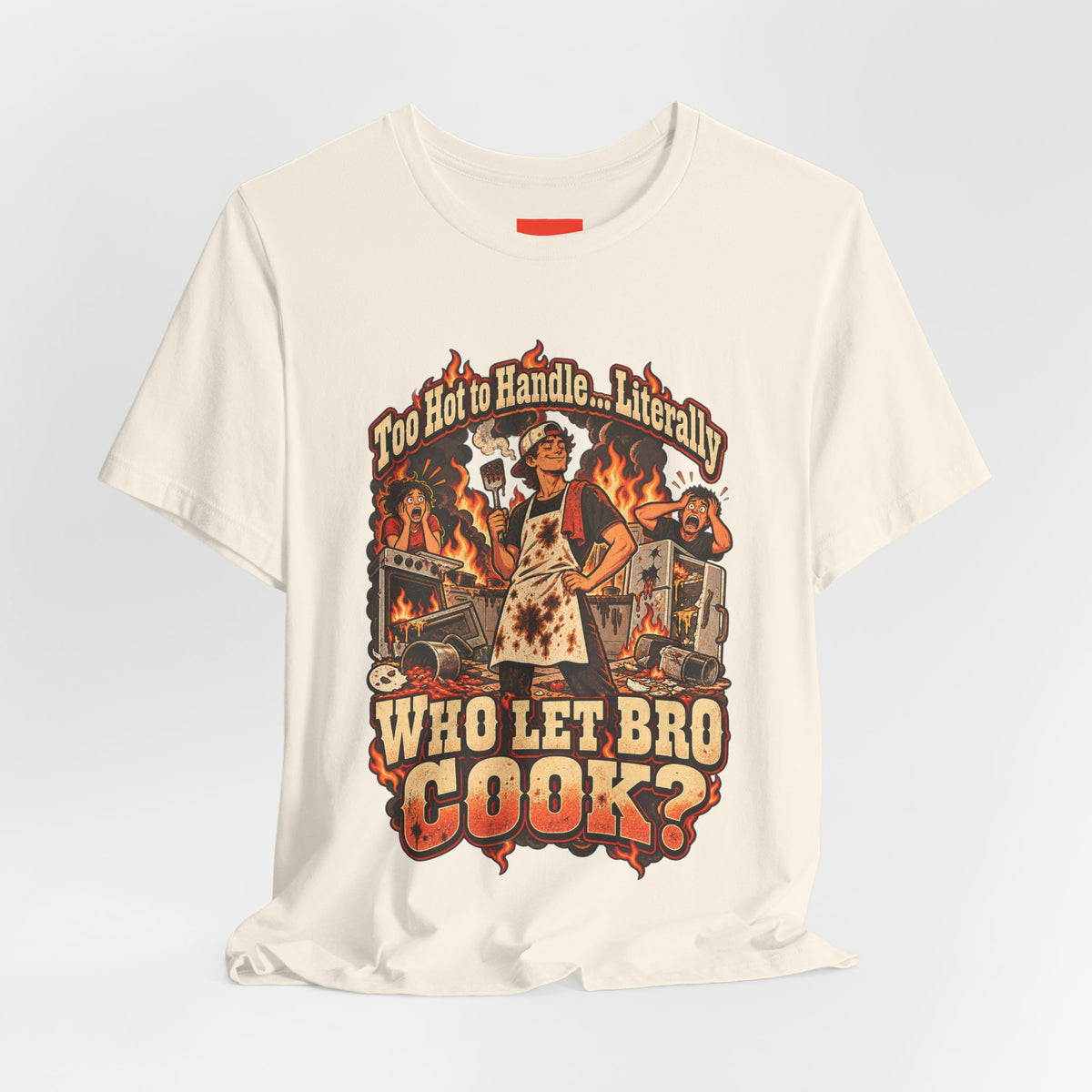Too Hot to Handle… Literally Funny Spicy Food T-Shirt