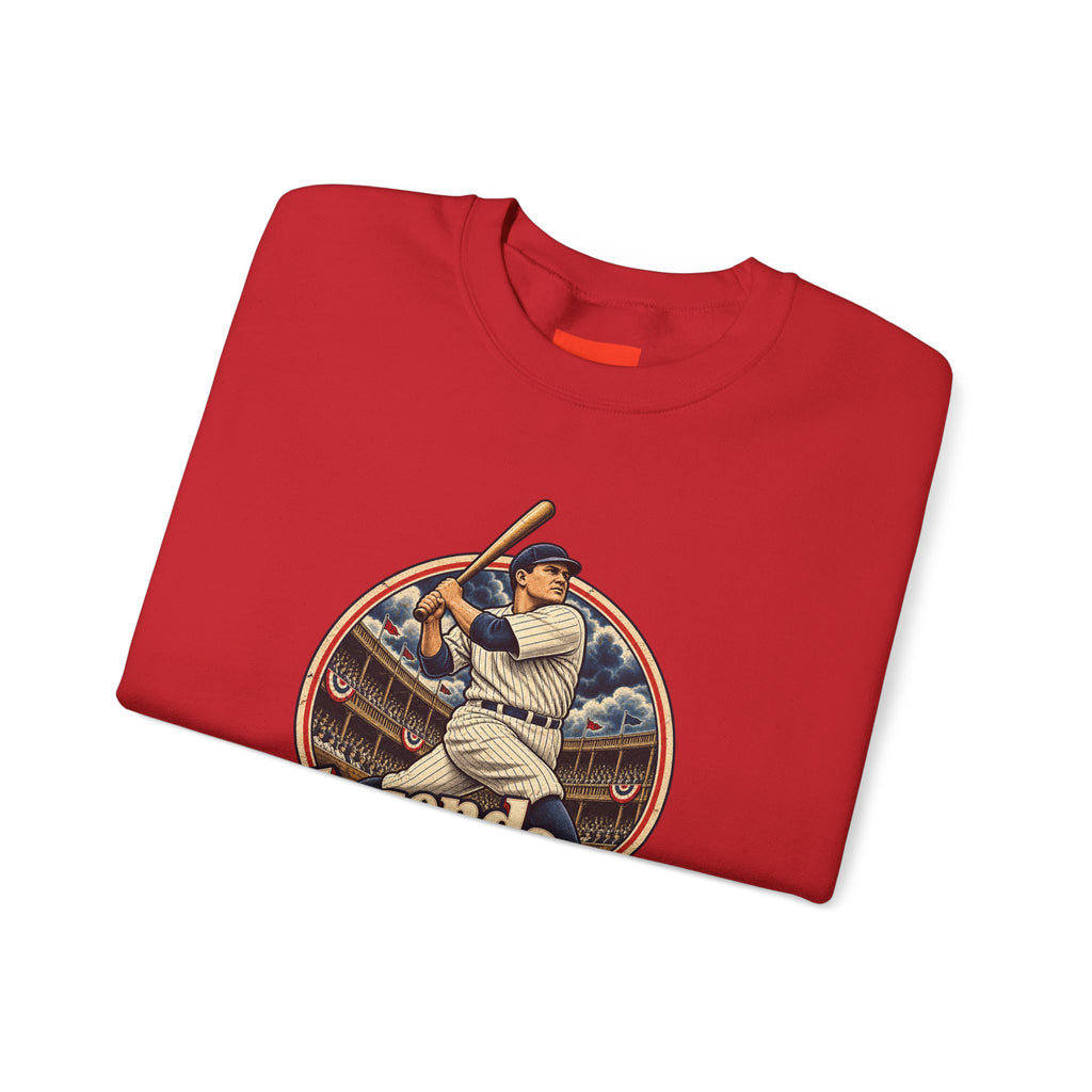 Legendary Swings, Zero Followers Funny Baseball Sweatshirt