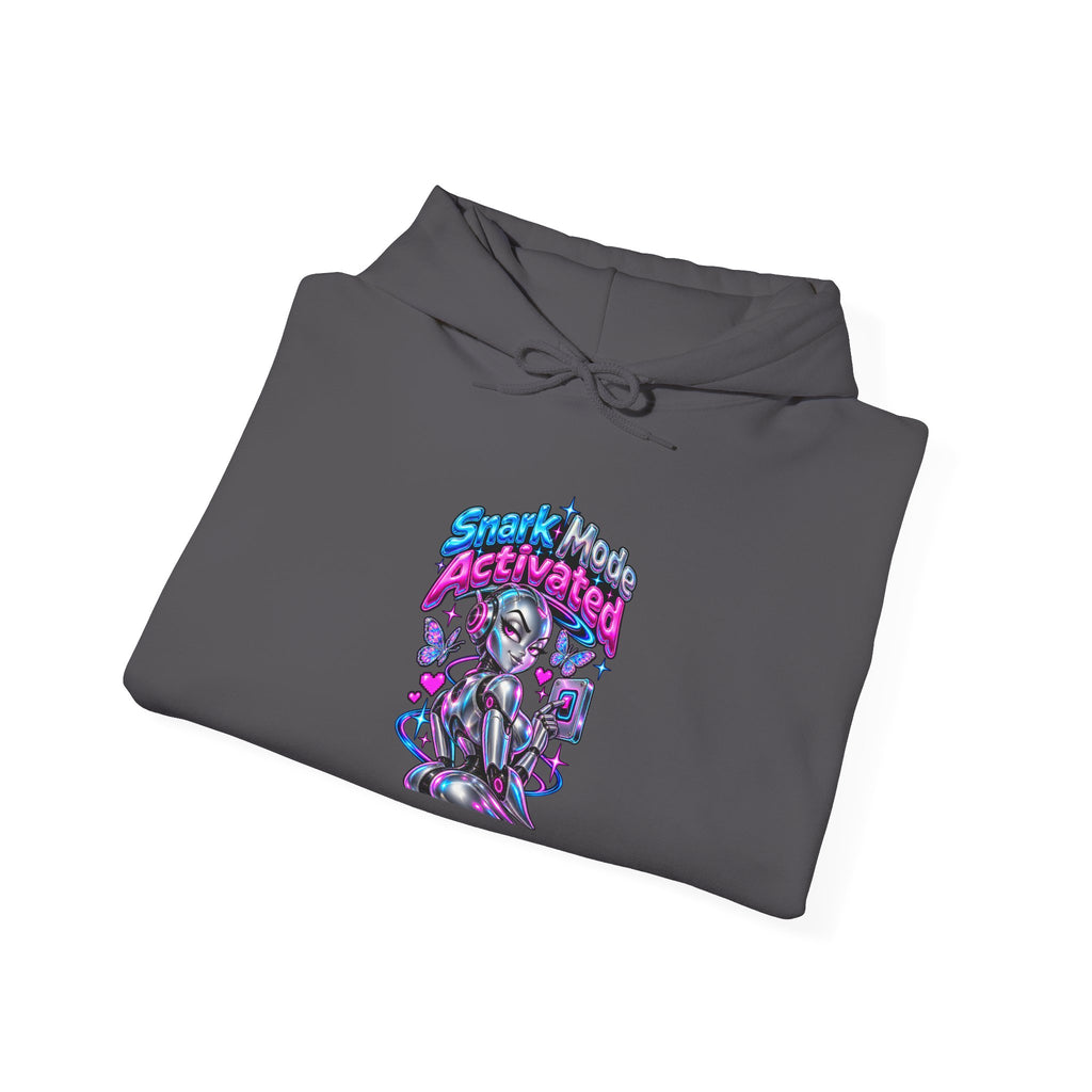 Snark Mode Activated Funny Sarcastic Y2K Hoodie