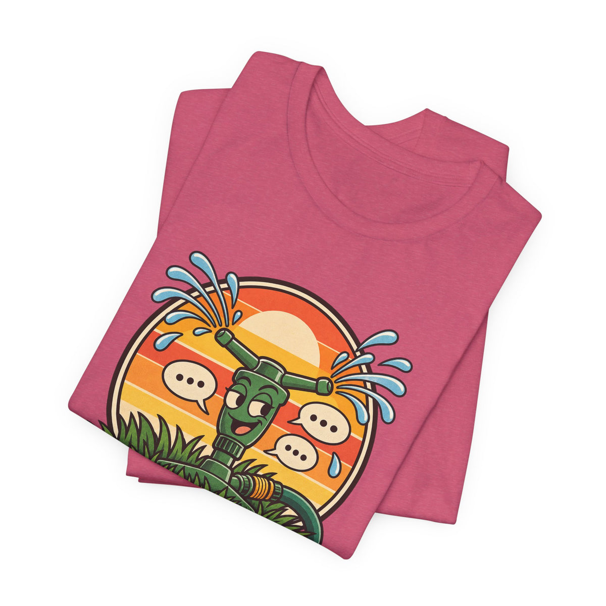 Fluent In Lawn Gossip Funny Gardening T-Shirt