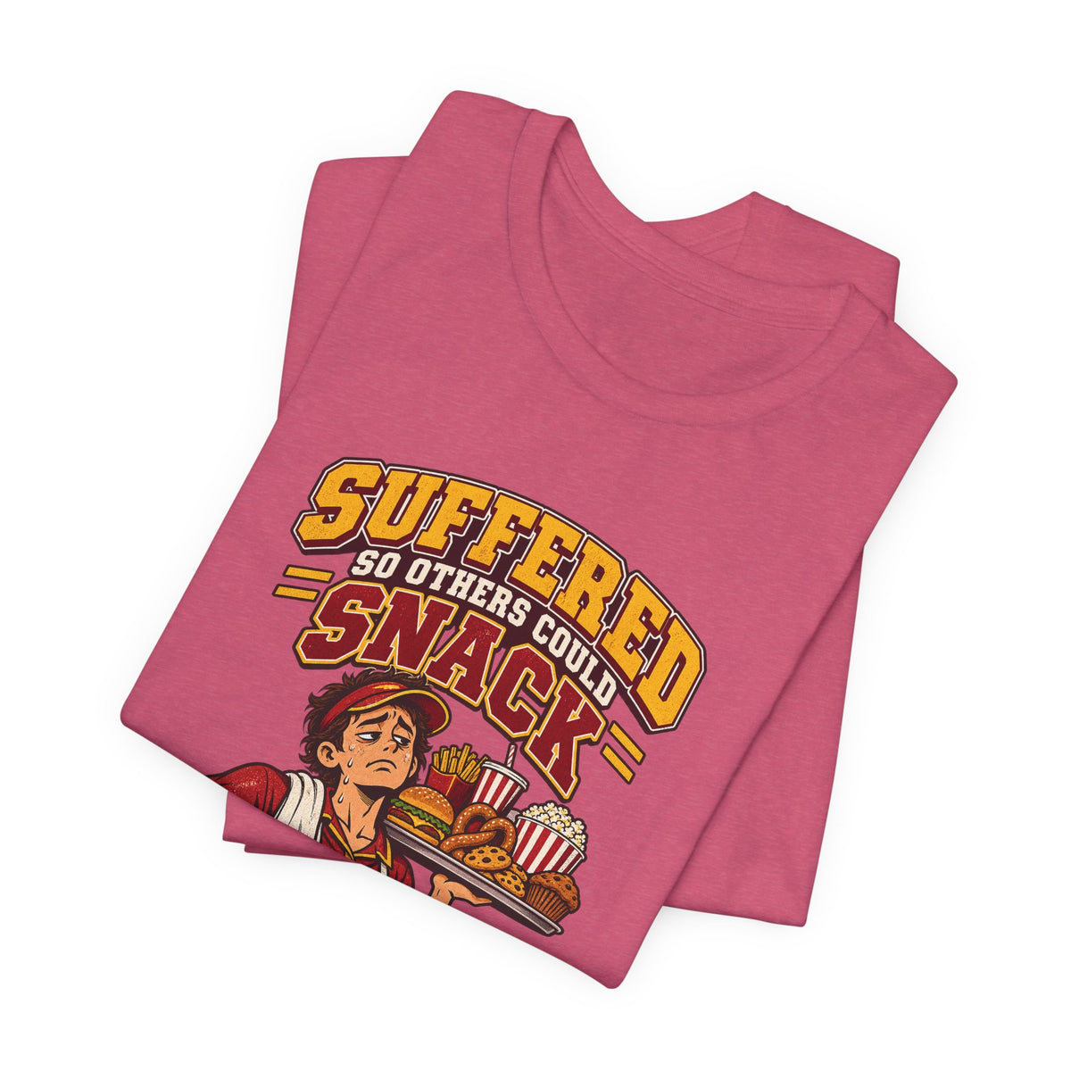 Suffered So Others Could Snack Funny Food Service T-Shirt