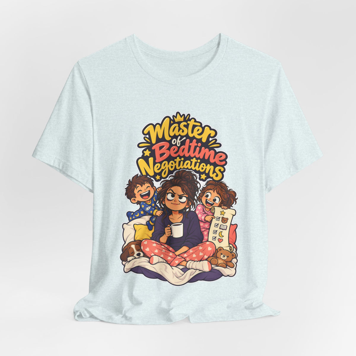 Master of Bedtime Negotiations Funny Parent Humor T-Shirt