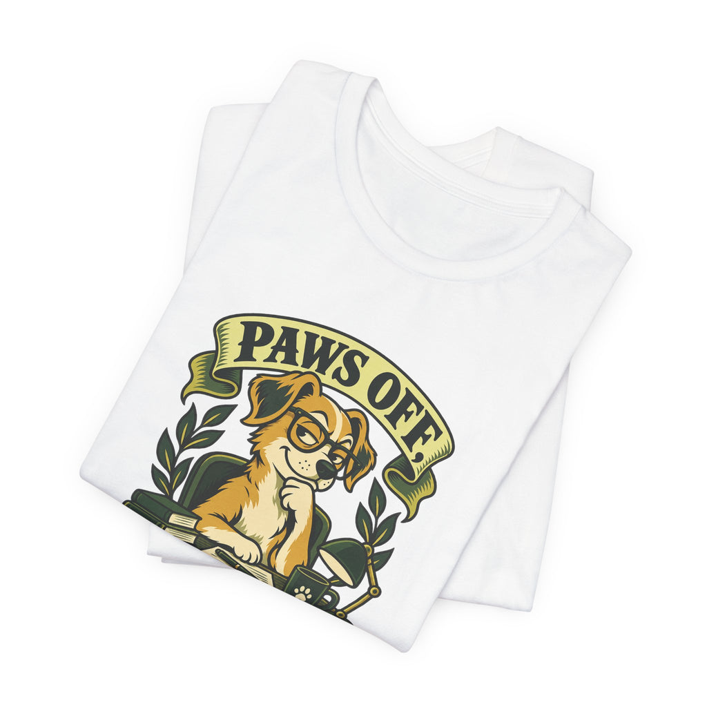 Paws Off, I’m Plotting Funny Pet Humor T-Shirt