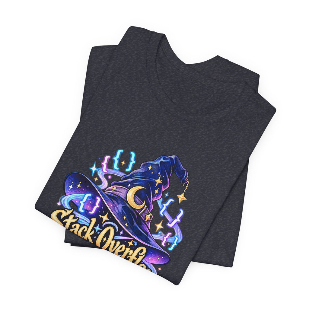 Stack Overflow Sorceress Funny Programmer T-Shirt
