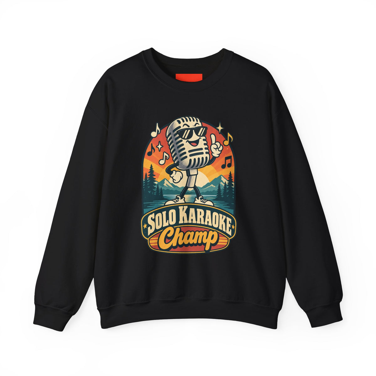Solo Karaoke Champ Funny Karaoke Sweatshirt