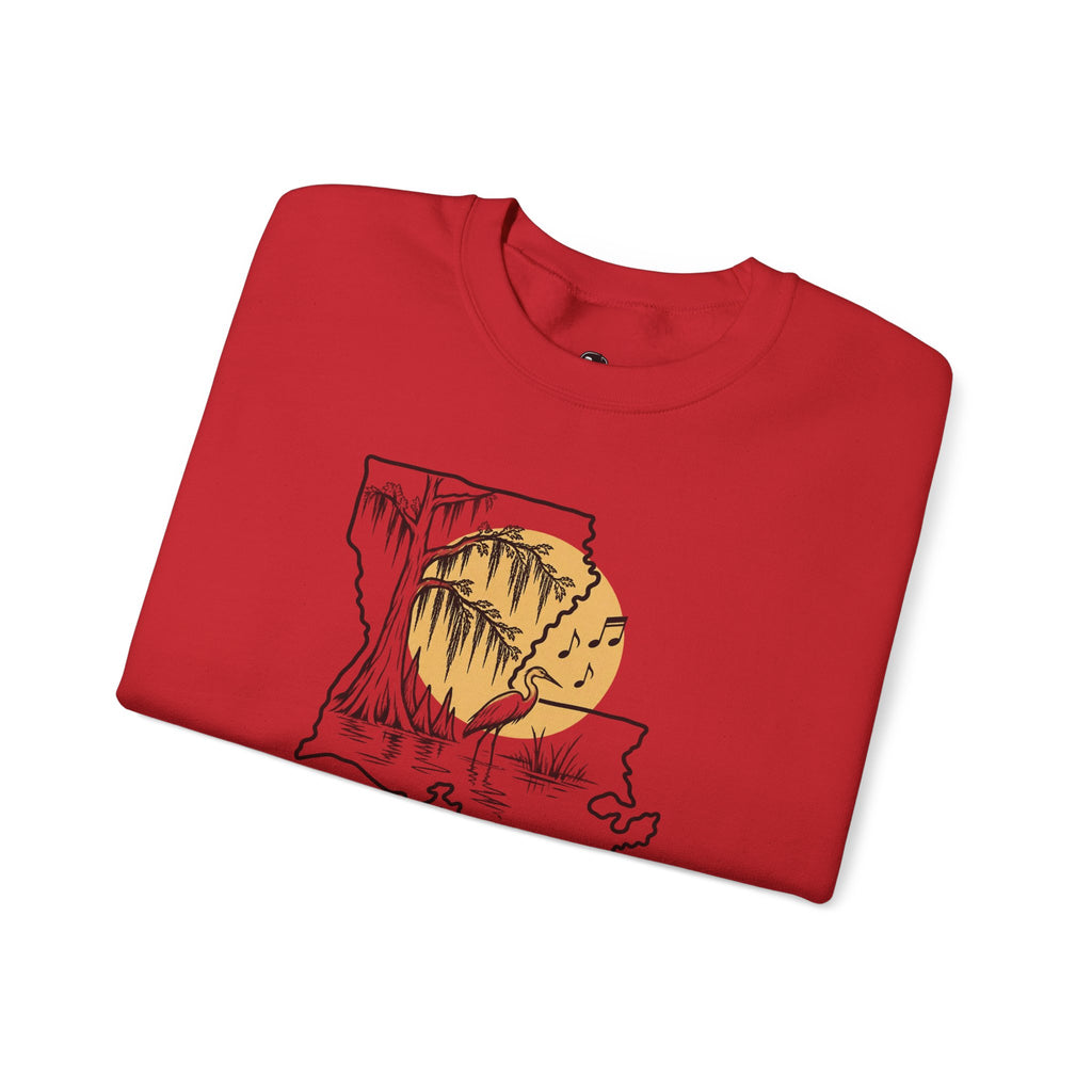 Laissez les bons temps rouler Funny Typography Sweatshirt