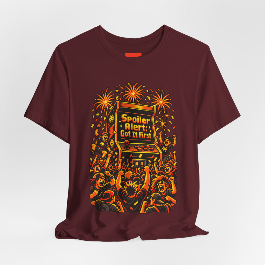 Spoiler Alert: Got It First Funny Social Media T-Shirt