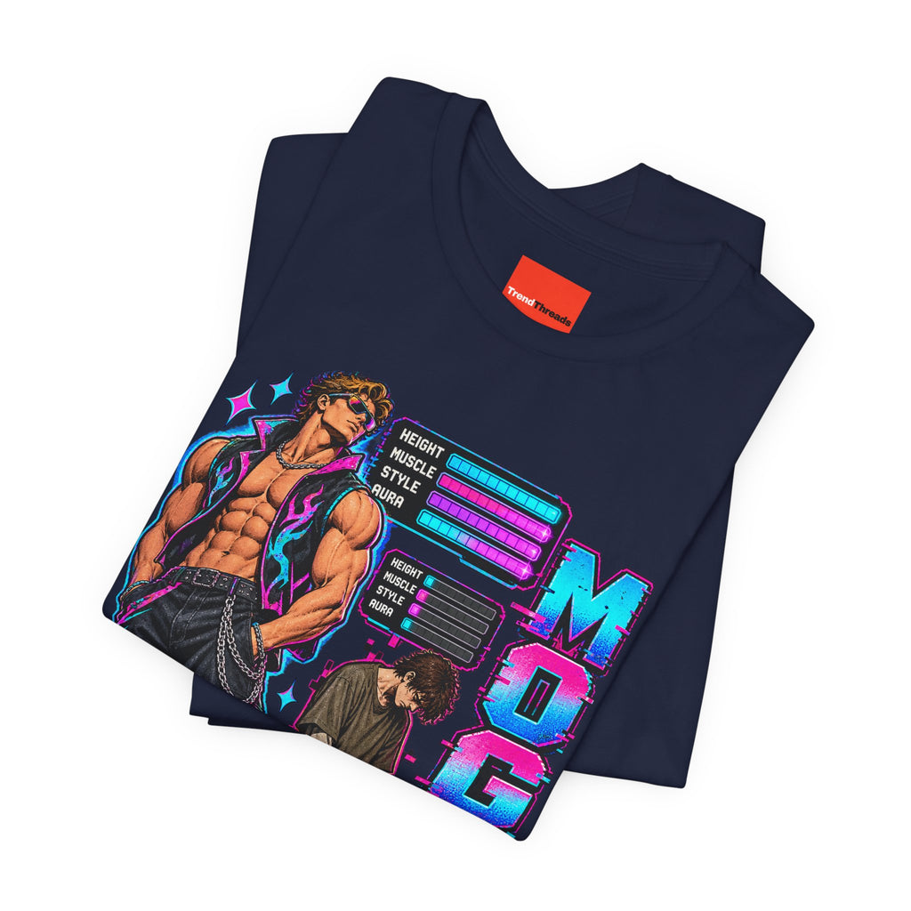 MOGGED Funny Y2K Graphic T-Shirt