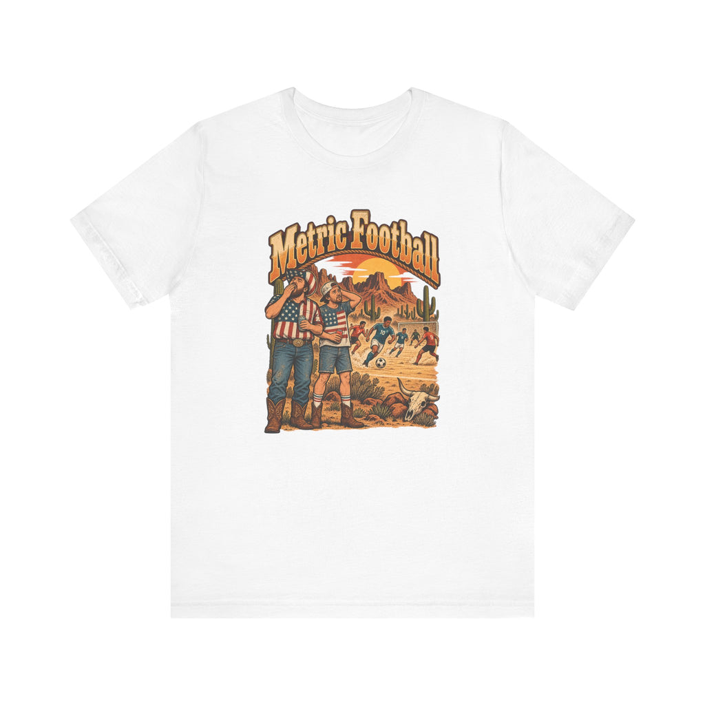 Metric Football Funny Western Ranch T-Shirt