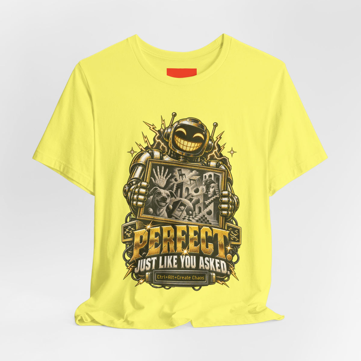 Ctrl+Alt+Create Chaos Funny Programmer T-Shirt