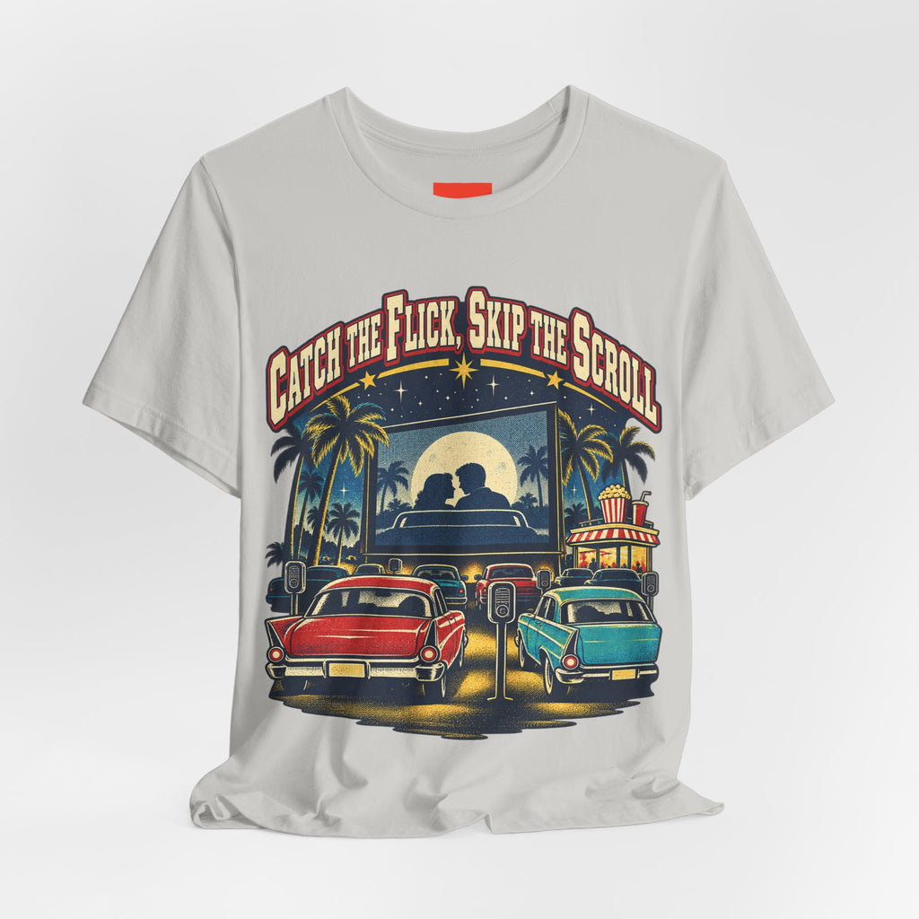 Catch the Flick, Skip the Scroll Funny Programmer T-Shirt