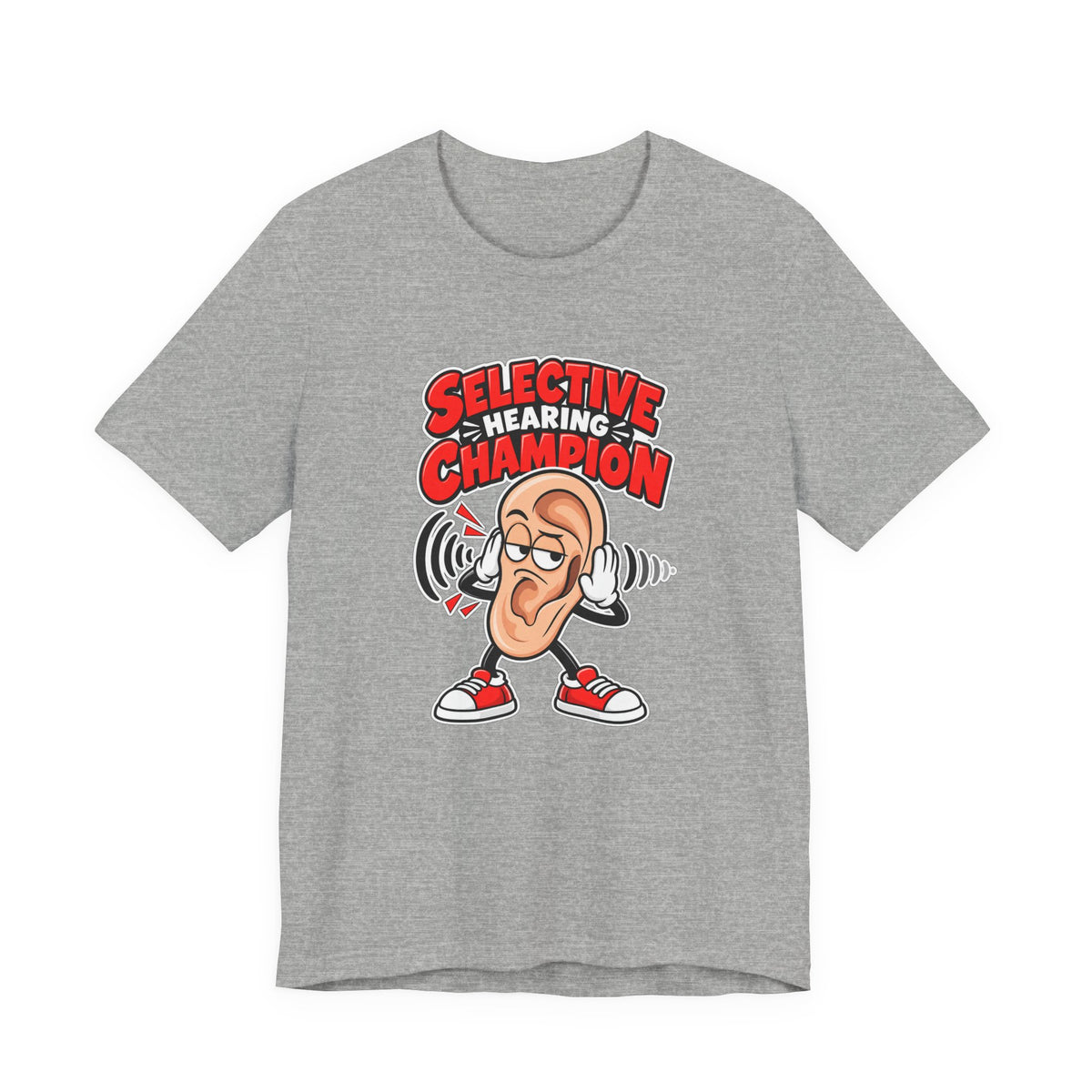 Selective Hearing Champion Funny Sarcastic T-Shirt