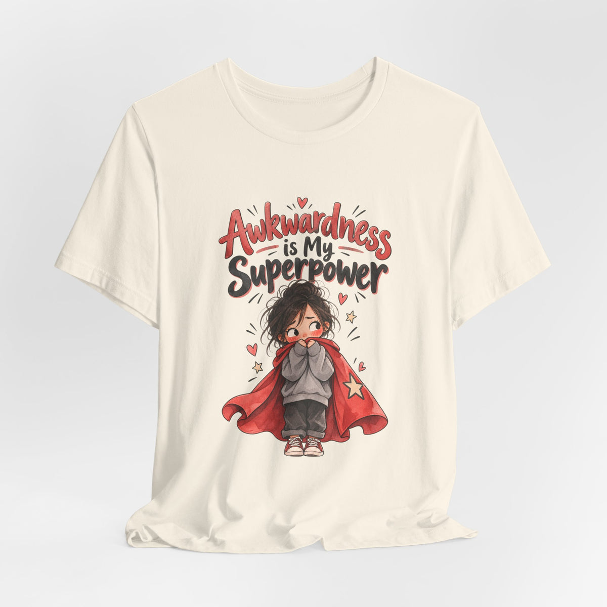 Awkwardness is My Superpower Funny Introvert T-Shirt