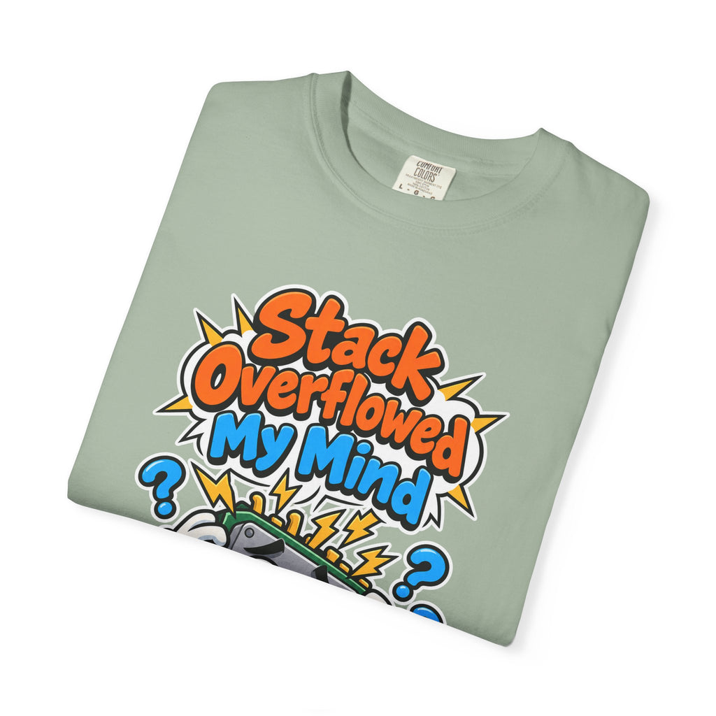 Stack Overflowed My Mind Funny Programmer T-Shirt