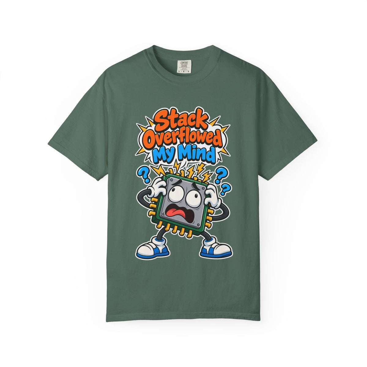 Stack Overflowed My Mind Funny Programmer T-Shirt