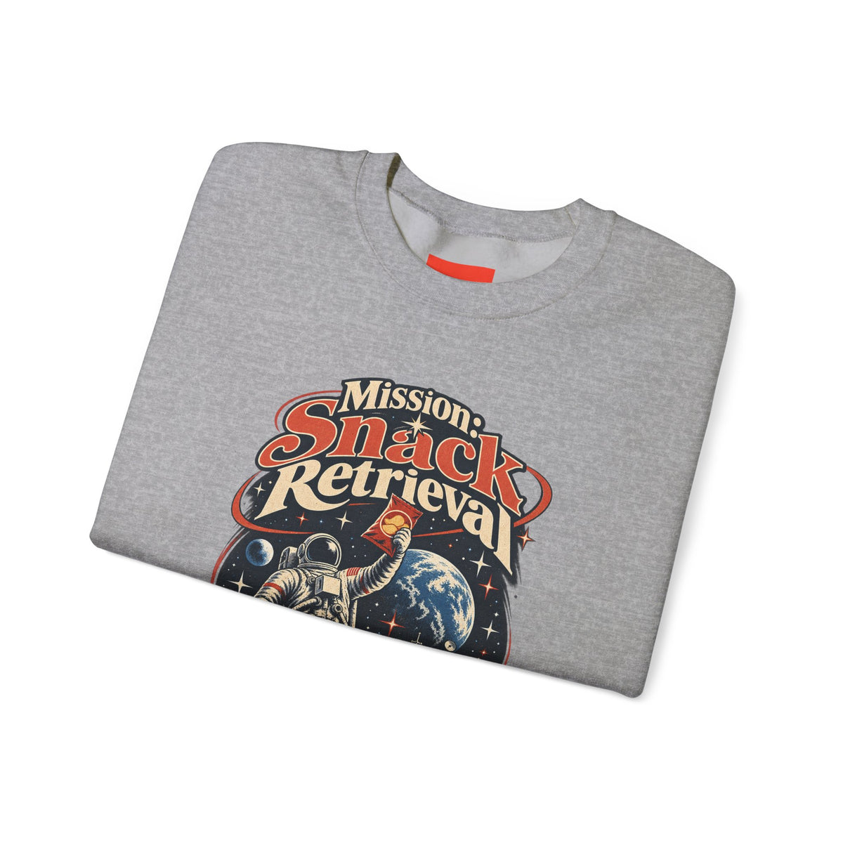 Mission: Snack Retrieval Funny Parent Humor Sweatshirt
