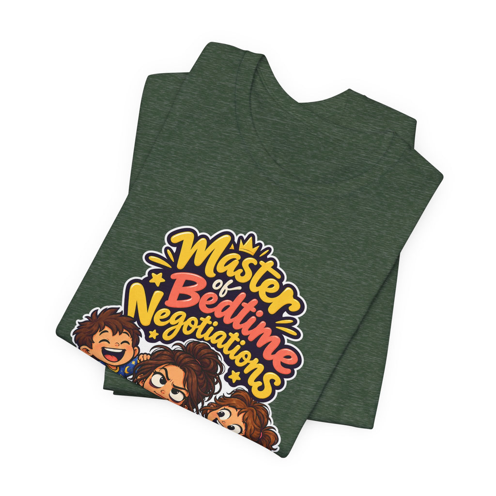 Master of Bedtime Negotiations Funny Parent Humor T-Shirt