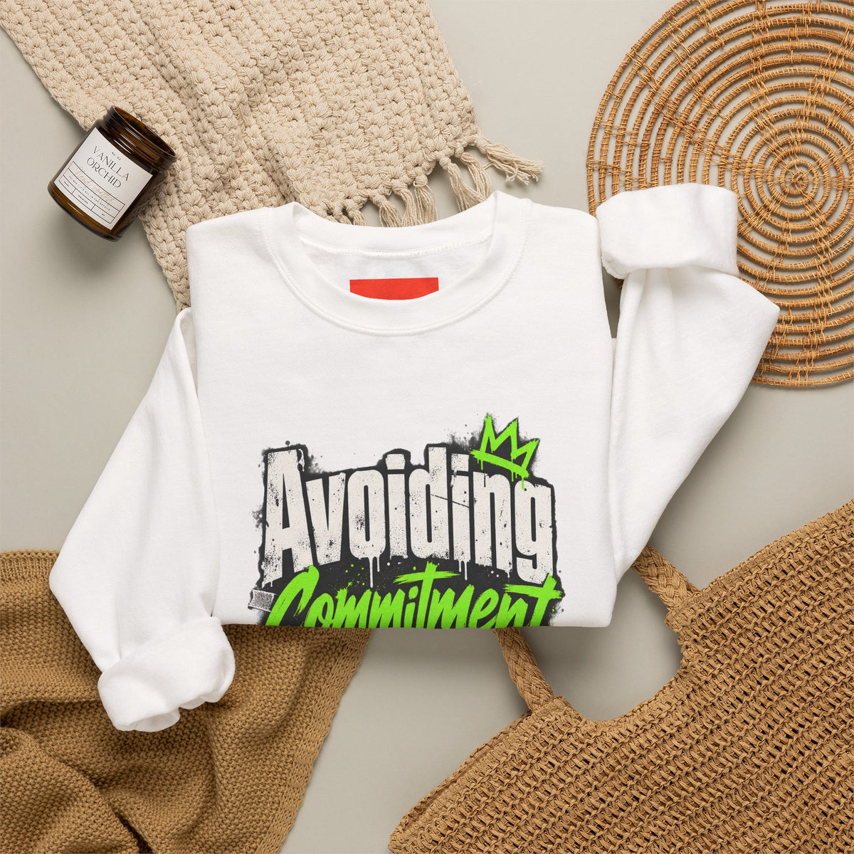 Avoiding Commitment Like A Pro Funny Self-Deprecating Sweatshirt
