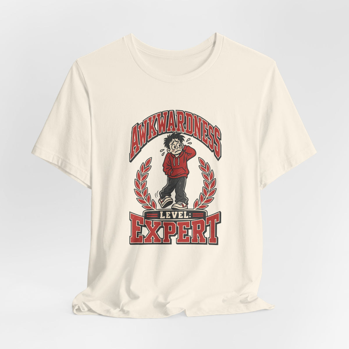 Awkwardness Level: Expert Funny Introvert T-Shirt