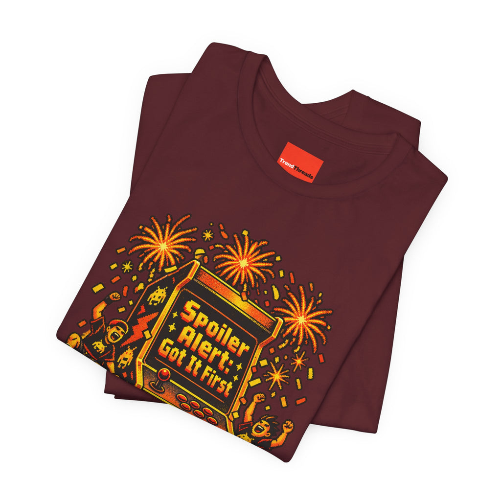 Spoiler Alert: Got It First Funny Social Media T-Shirt