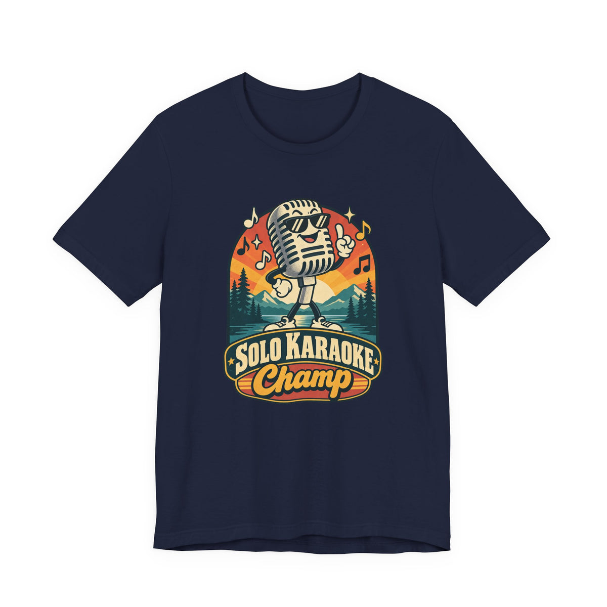 Solo Karaoke Champ Funny Karaoke T-Shirt