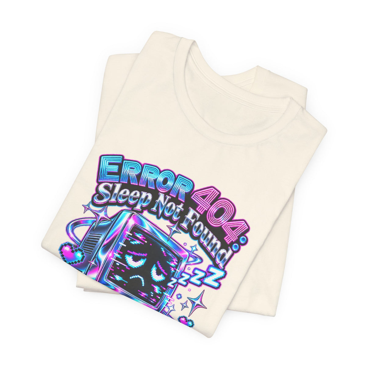 Error 404: Sleep Not Found Funny Programmer T-Shirt