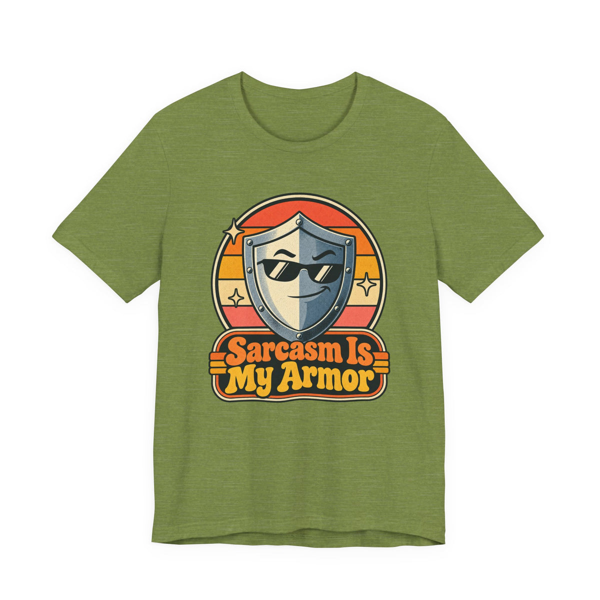 Sarcasm Is My Armor Funny Sarcastic Humor T-Shirt