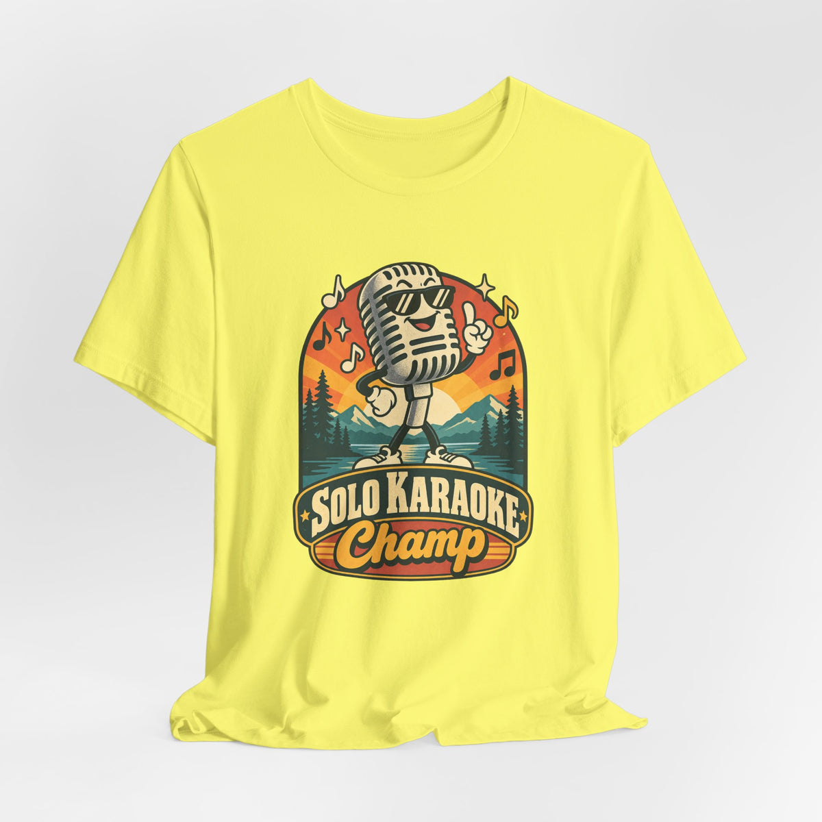 Solo Karaoke Champ Funny Karaoke T-Shirt