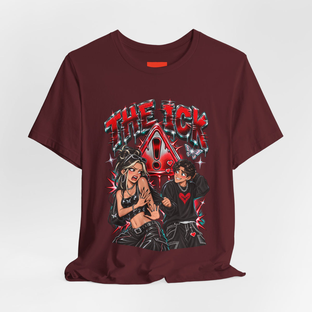 THE ICK Funny Y2K Graphic T-Shirt