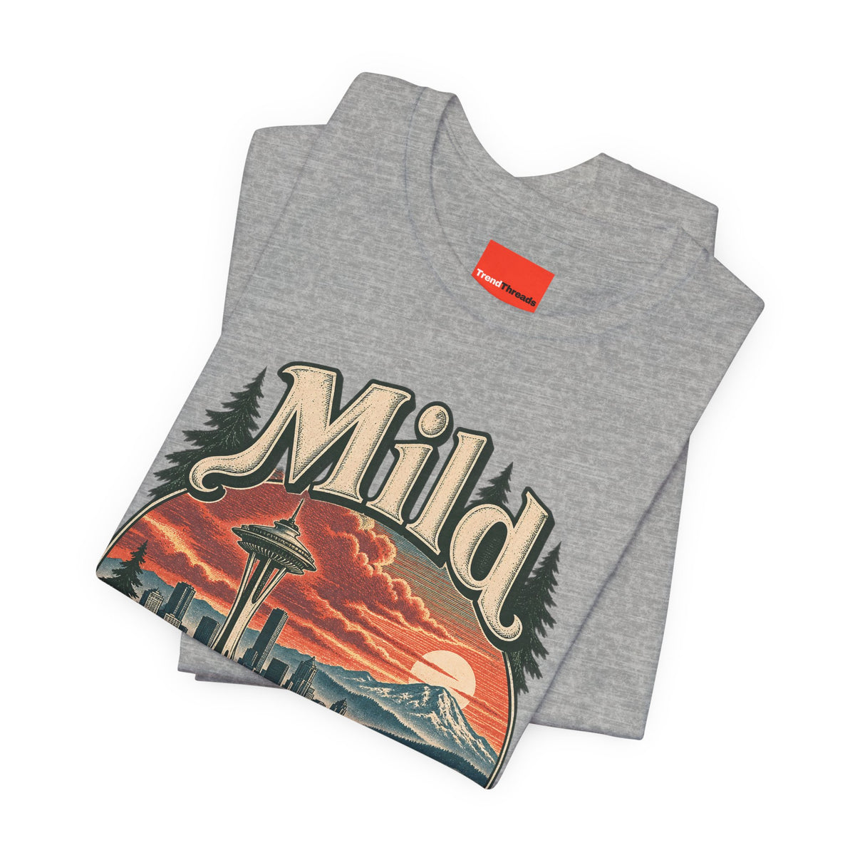 Mild Green Queen Funny Sarcastic Retro T-Shirt